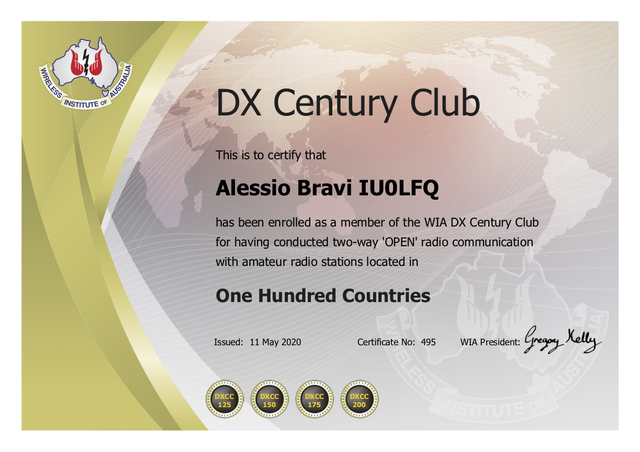 DXCC Open - 200 #495